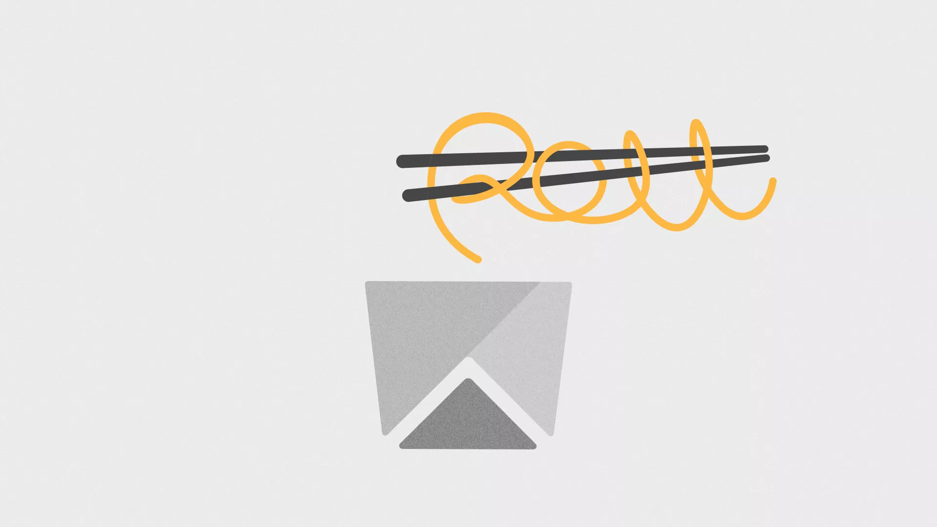 Оформление меню суши-бара «Roll Wok Club» в Курске